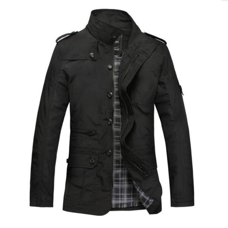 Gabardina de hombre de talla grande