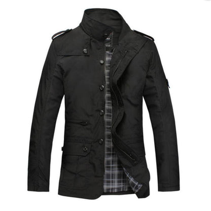 Gabardina de hombre de talla grande