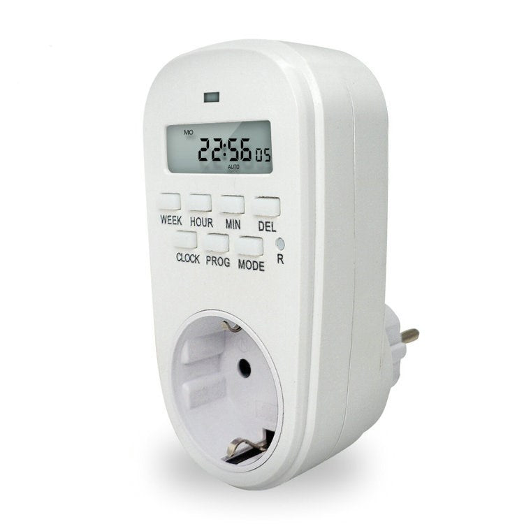 Enchufe programador digital con temporizador