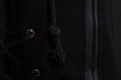 Plus Size Men's Hooded Loose Jacket