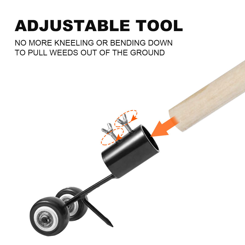 Outils de jardinage portables Désherbeur rapide pour tondeuse à gazon de cour
