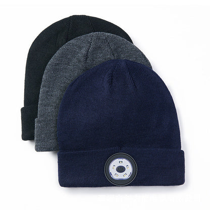 Bluetooth Headset Hat Led Apparel