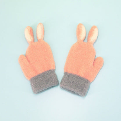 Gants d'hiver en laine pour enfants pour la chaleur