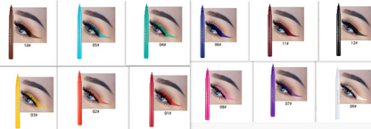 DIY Color Painting Is Not Easy To Smudge Matte Eyeliner