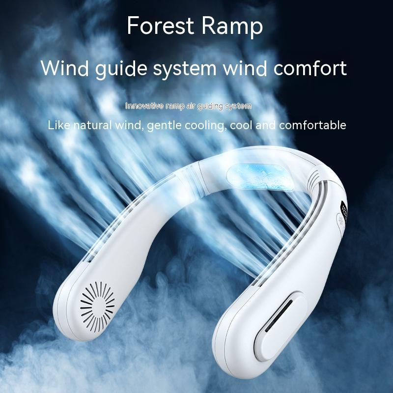 Ventilador pequeño recargable portátil con soporte para refrigeración