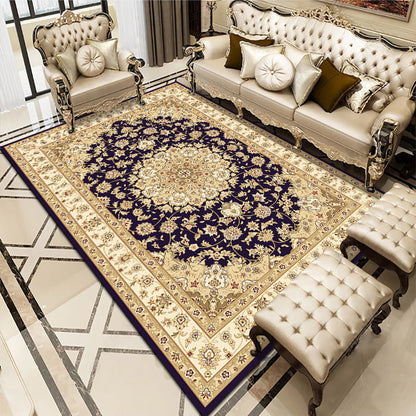 Tapis de canapé de table basse de salon de chambre à coucher de style européen