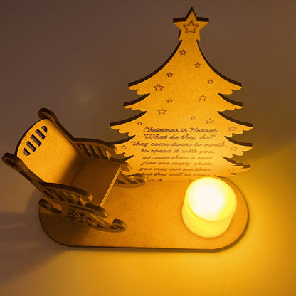 Le fauteuil à bascule de Noël de Wooden Furniture Heaven