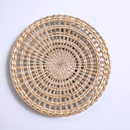 Natural Grass Woven Wall Decor