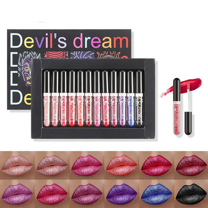 12-Piece Liquid Lipstick Set