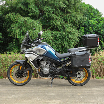 LOBOO Aluminum Side Panniers, Top Case & Mounting Rack System for CFMOTO 800MT (2021-)