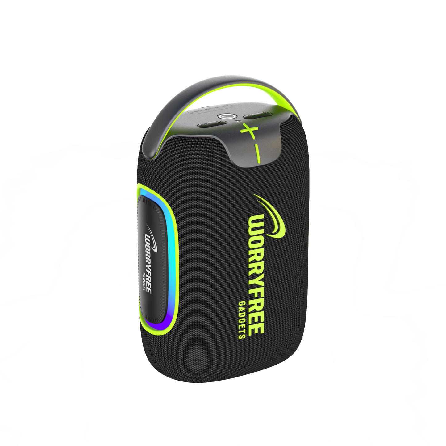 50W Wireless Bluetooth Speaker with RGB Lights & Carry Handle