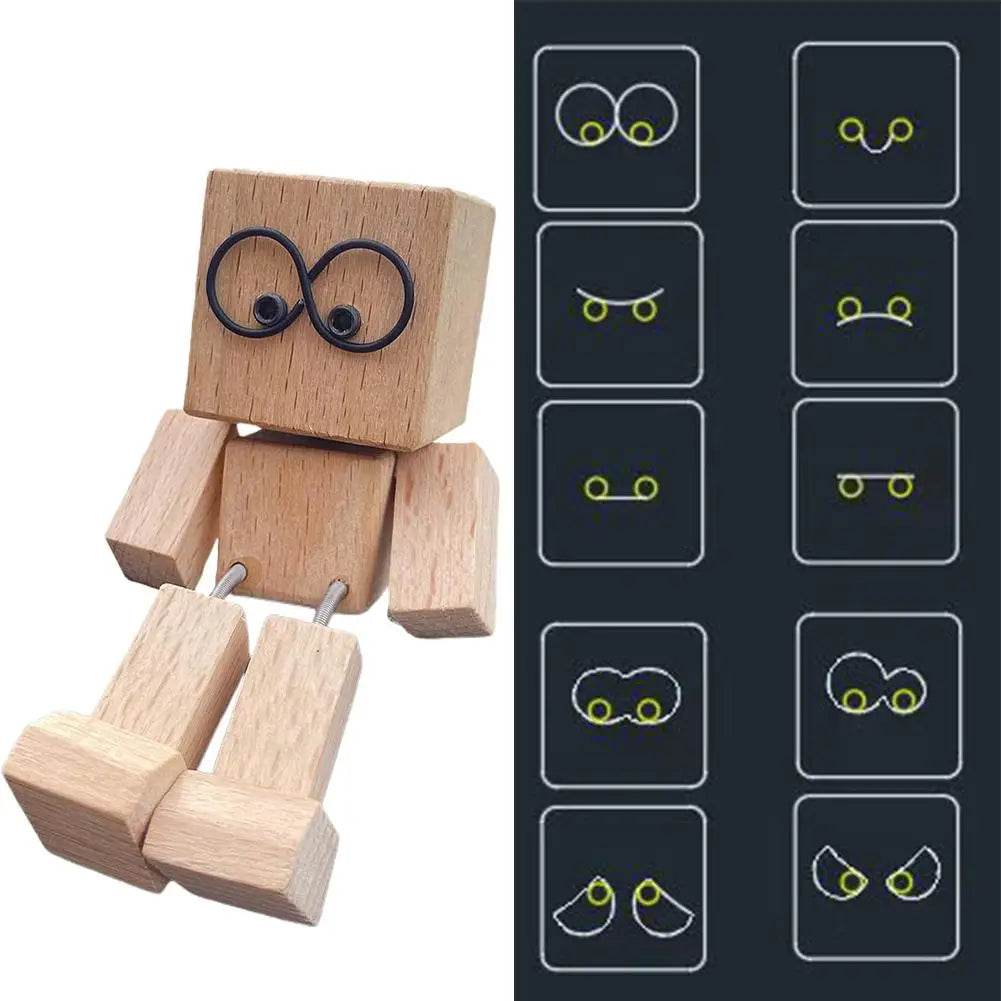 Swaying Wooden Figure  – Handmade Decorative Balance Toys