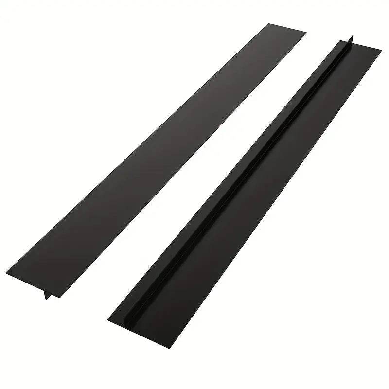 Bande d'étanchéité en silicone pour la protection de la cuisinière et du comptoir de cuisine – Anti-huile et anti-éclaboussures