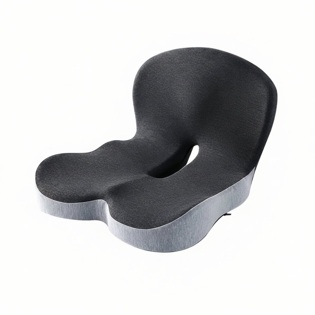 Memory Foam Seat Cushion with Lumbar Support for Office Chair