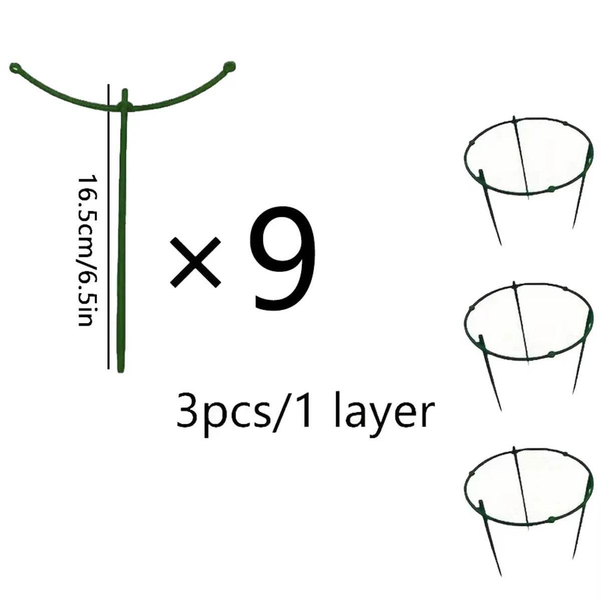 Supports de plantes simples – Parfaits pour les fleurs, les fruits et les légumes !