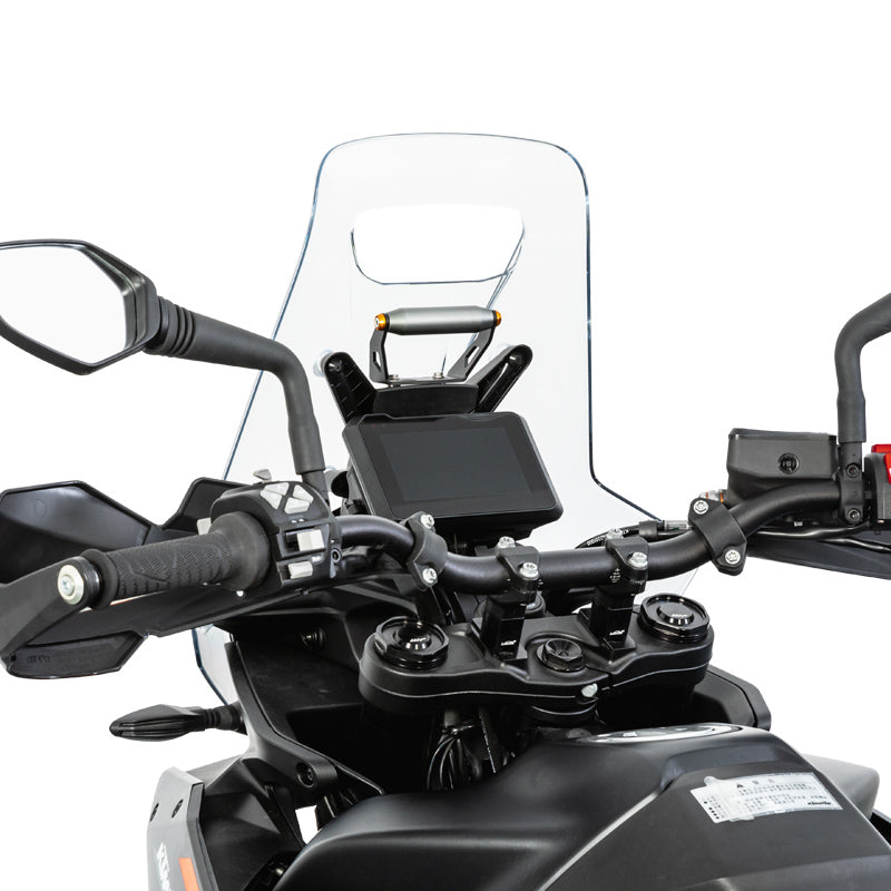 LOBOO GPS Mount for KTM 790 / 890 Adventure / Adventure R (2024-) – CNC Aluminum Adjustable Navigation Bracket (Available in 12 mm or 22 mm)