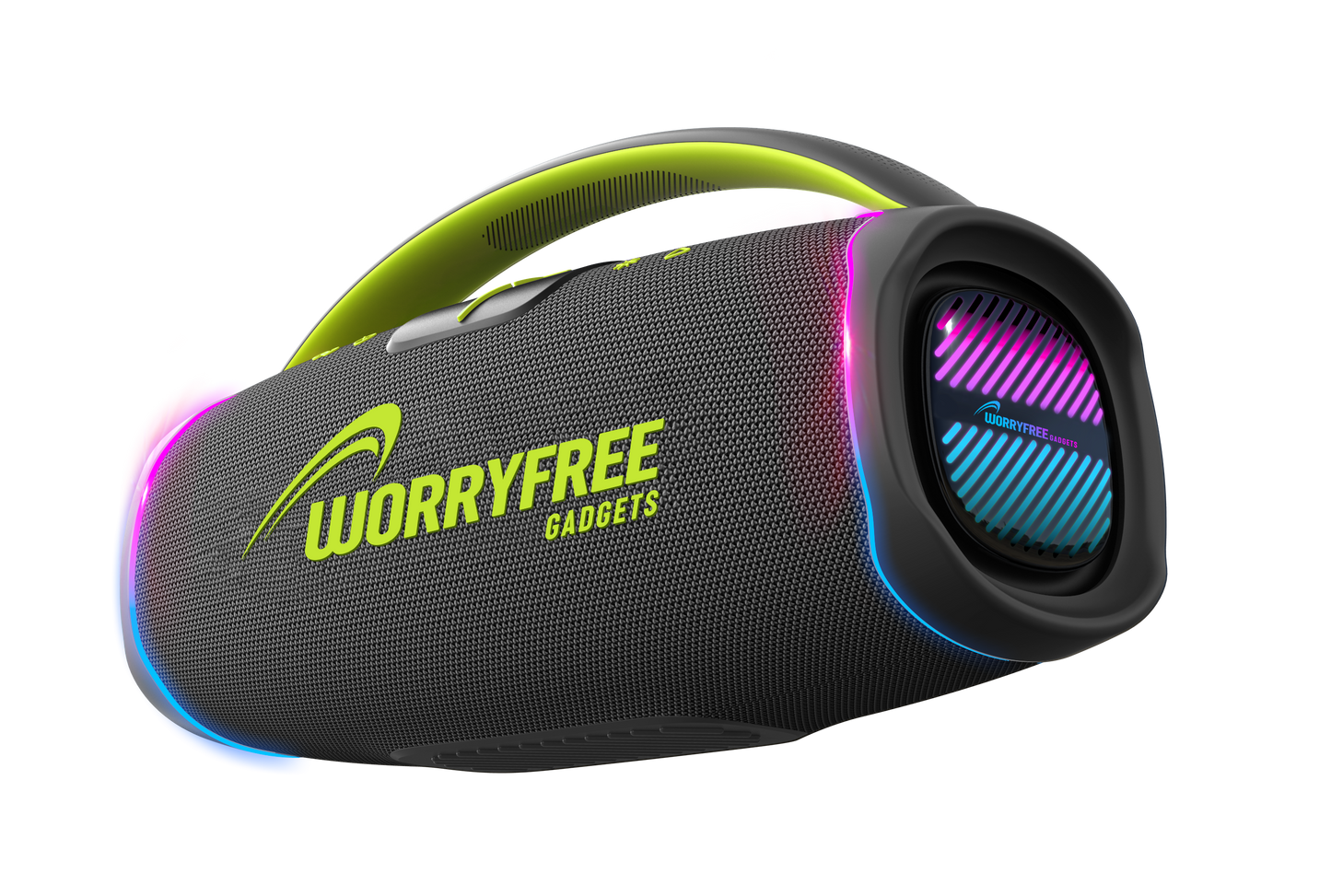 300W Portable Bluetooth Speaker with Handle, One Microphone