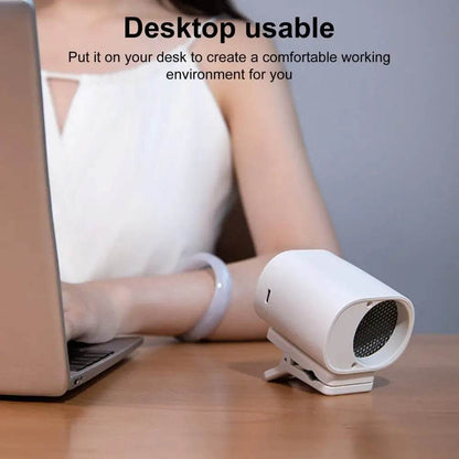 Rafraîchissez-vous partout : ventilateur rafraîchissant rechargeable par USB