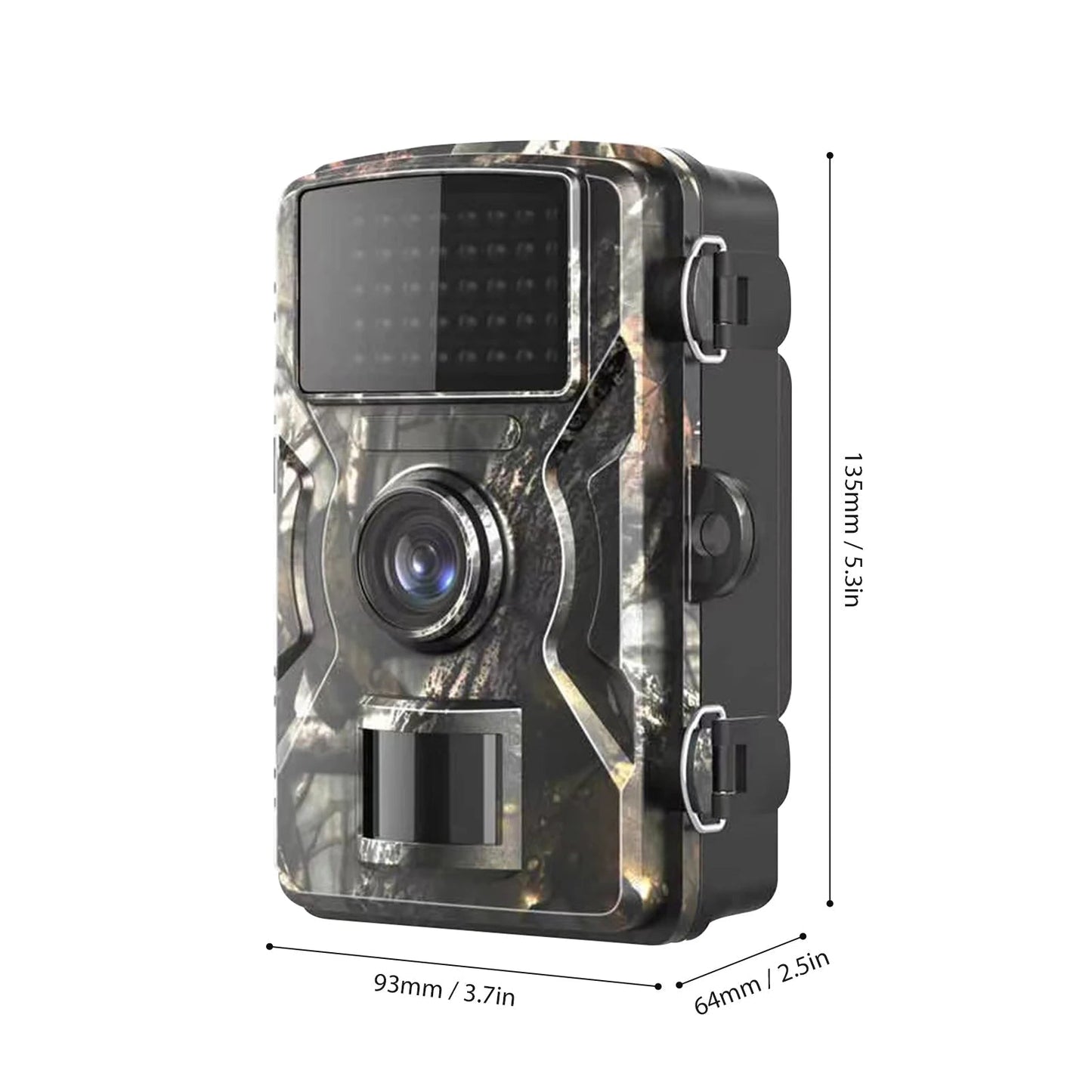 1080P Trail Camera 16MP Night Vision Wildlife Hunting Camera IP66 Waterproof