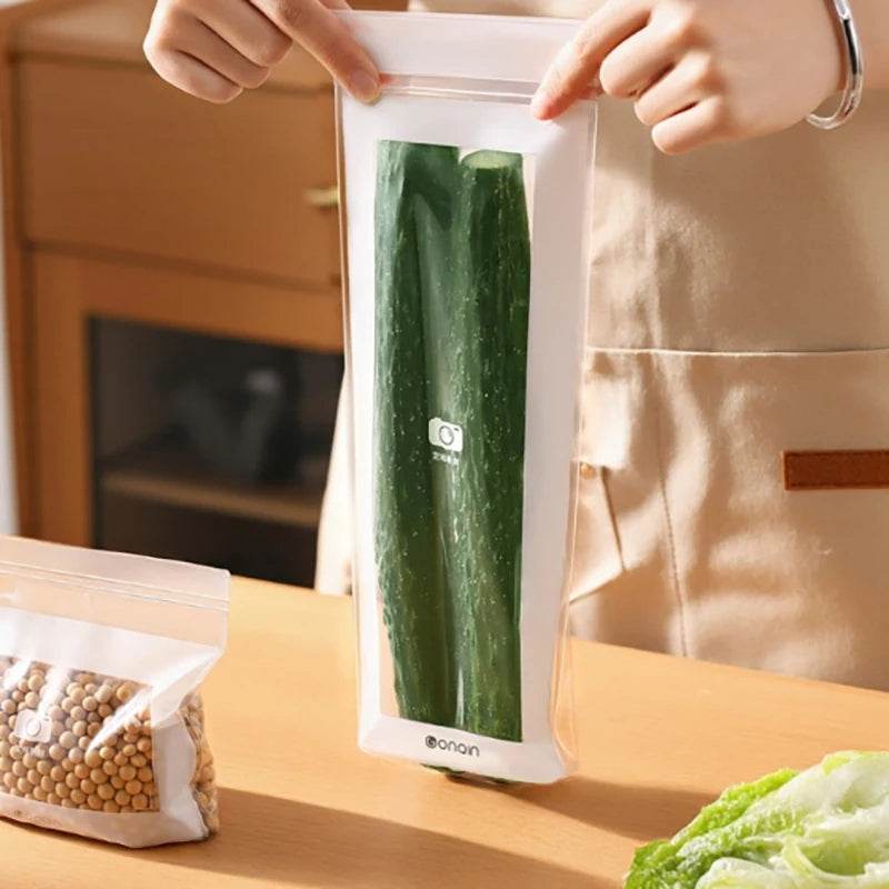 Eco Fresh-Keep Bags – Reusable & Airtight for Longer Freshness!