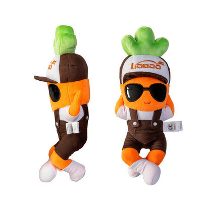 LOBOO Plush Motorcycle Mascot - Fun Bike Decoration & Rider Gift
