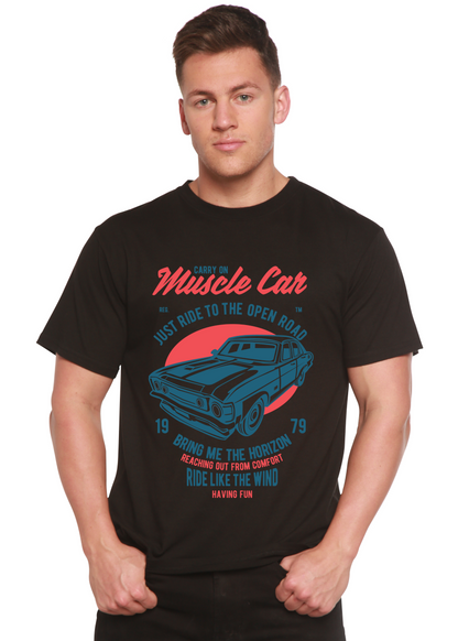 T-shirt à manches courtes Muscle Car Spun Bamboo® en viscose de bambou/coton biologique pour homme