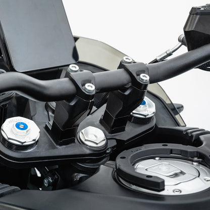 LOBOO  Handlebar Risers for CFMOTO 800MT-X (2024-on) – 0.78 in CNC Aluminum Riser Kit, Black Anodized Finish