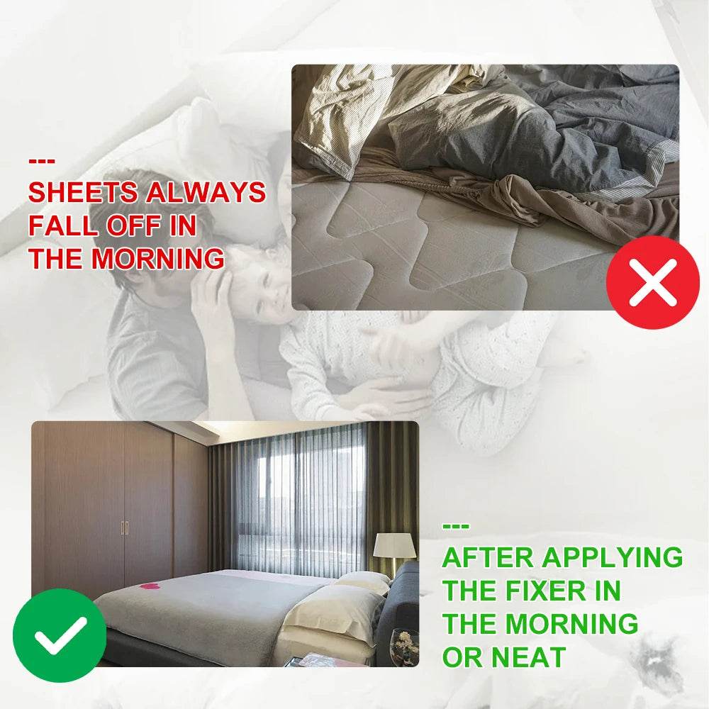 4-Piece Bed Sheet Holder Straps Set for Secure Mattress Fit