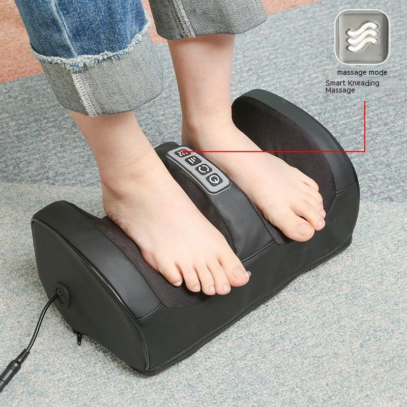 Instrument de physiothérapie multifonctionnel automatique ménager Masseur de pieds électrique à compresse chaude