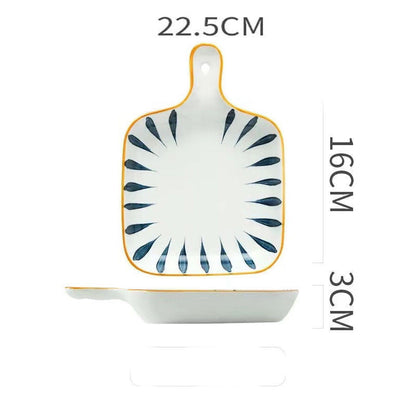 Ceramic Oven Baking Ideas With Handle Plate Net Red Baked Rice Plate Household