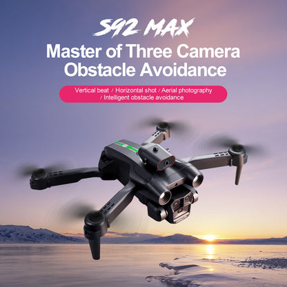 S92 Triple Camera Optical Flow Quadcopter