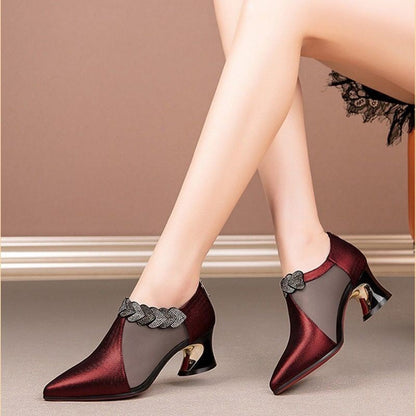 New Style Mesh Single Shoes