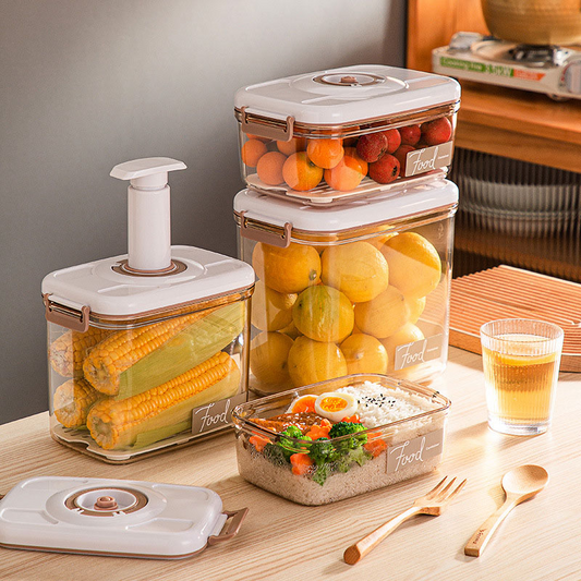 Food Vacuum Storage Box – Airtight Transparent Container