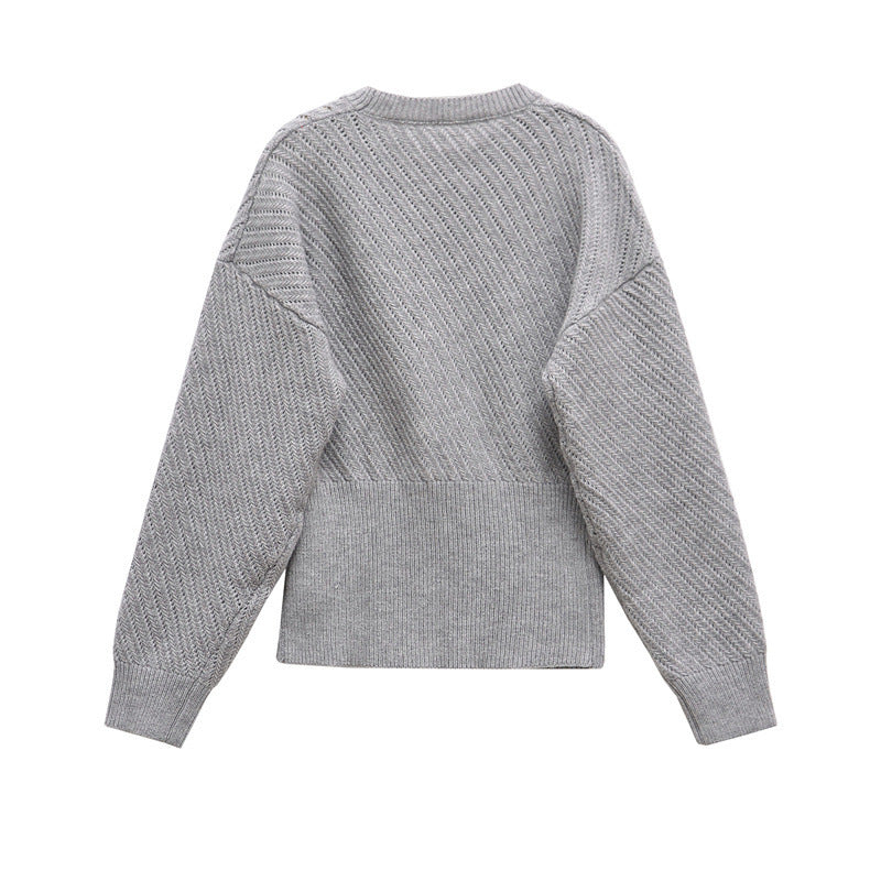 Women's Ribbed Knit Sweater