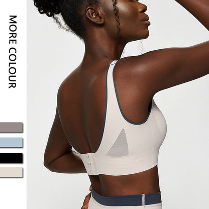 Women's Buckle Yoga Plus Size Sports Bra