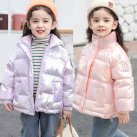 Colorful Children's Down Cotton Jacket