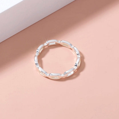 Glow-in-the-dark brass ring