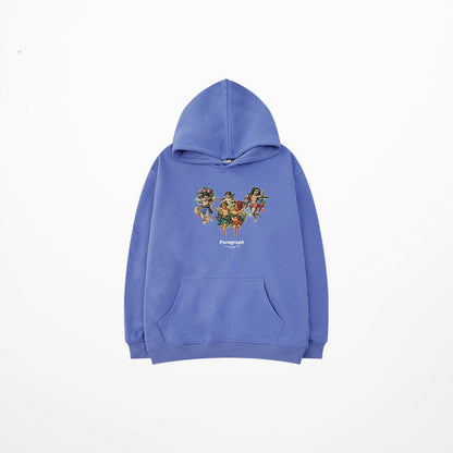 Sudadera con capucha, forro de terciopelo, gruesa, informal, estilo coreano, deportiva, para hombre, ropa de otoño