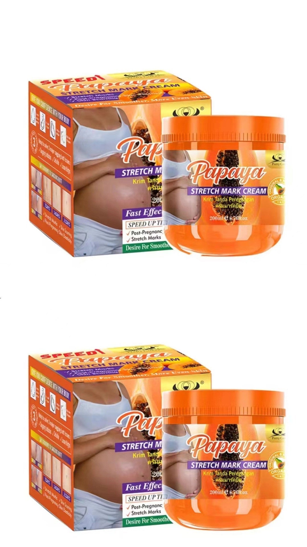 Crème corporelle de papaye Feng, Crème Fengyun pour les hanches et la poitrine