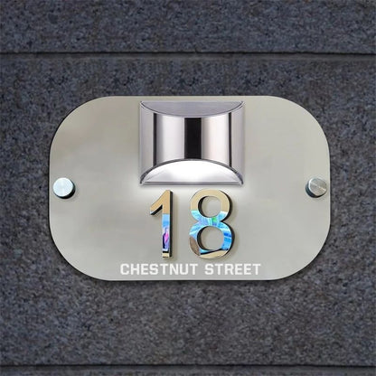 Personalized Acrylic Material House Number