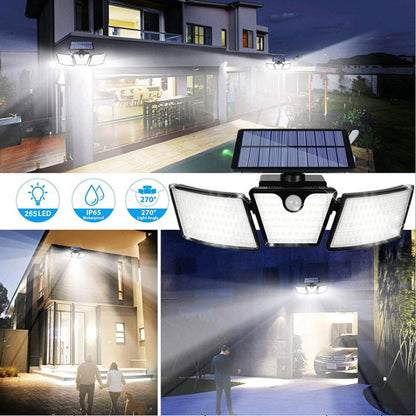 Luz Solar Exterior Inducción Corporal Múltiple