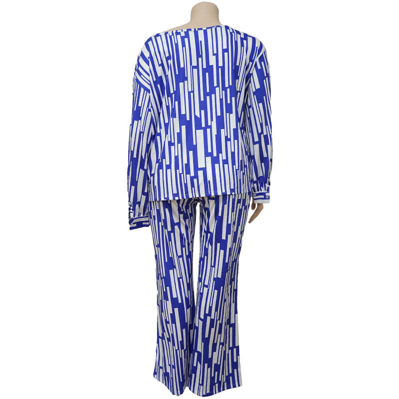 Women's Plus Size Two-Piece Lounge Set