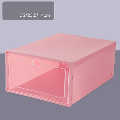 Caja engrosada de almacenamiento de zapatos concha