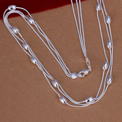 Bead Necklace Jewelry Electroplating