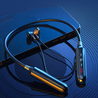 Casque Bluetooth tour de cou avec carte son sans fil