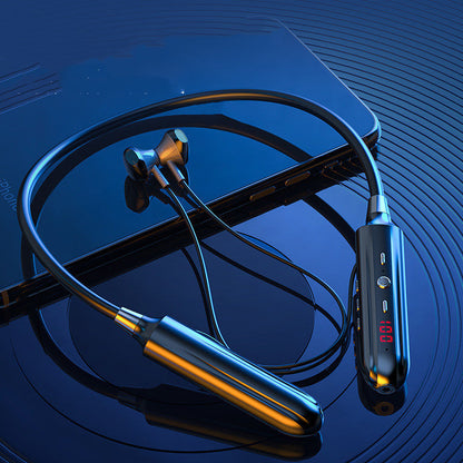 Casque Bluetooth tour de cou avec carte son sans fil