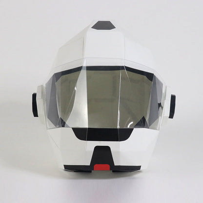 Almighty Guardian Mask Headgear Paper Molded Protective Cover