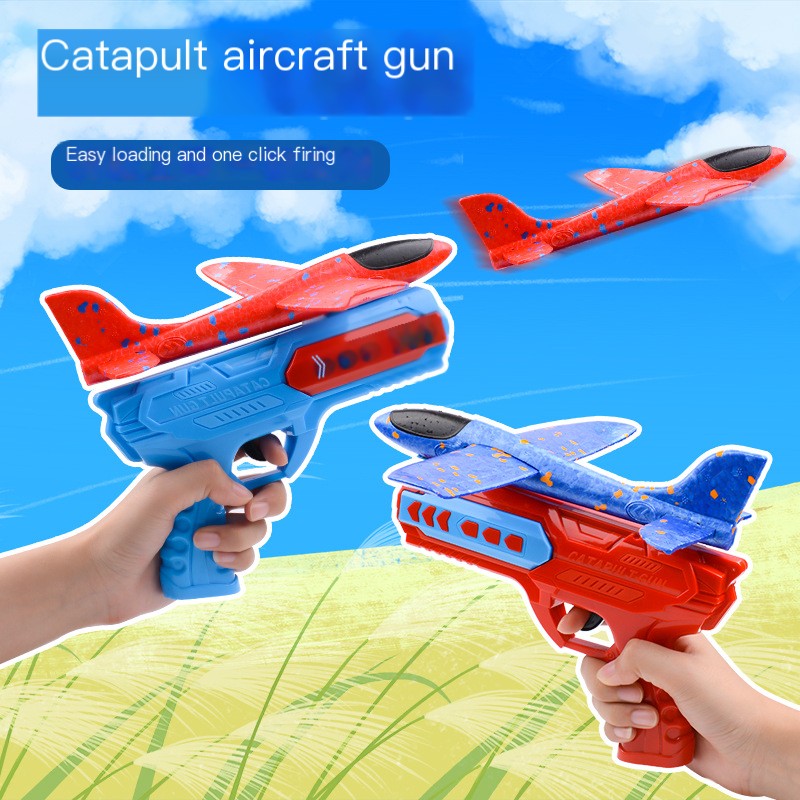 Popular Foam Airplane Launcher Toy for Kids