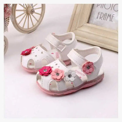 Light-Up Princess Flower Sandals
