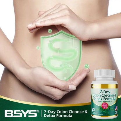 7 Day Colon Cleanse and Detox Formula Capsules